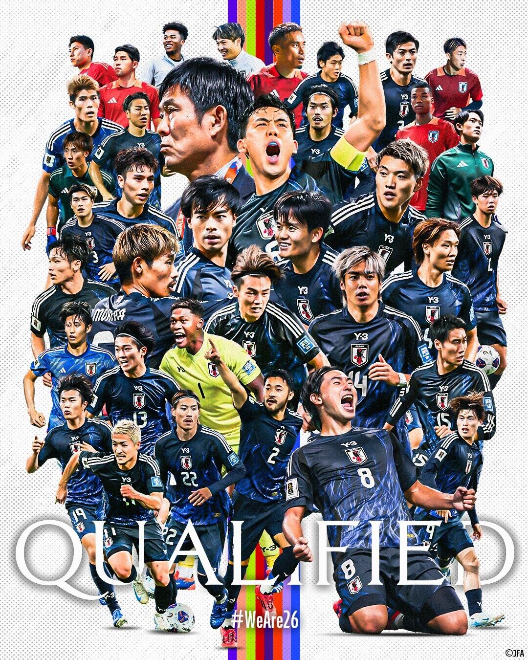  斷層領(lǐng)先！日本7輪6勝1平提前晉級世界杯，全球除東道主外首隊！