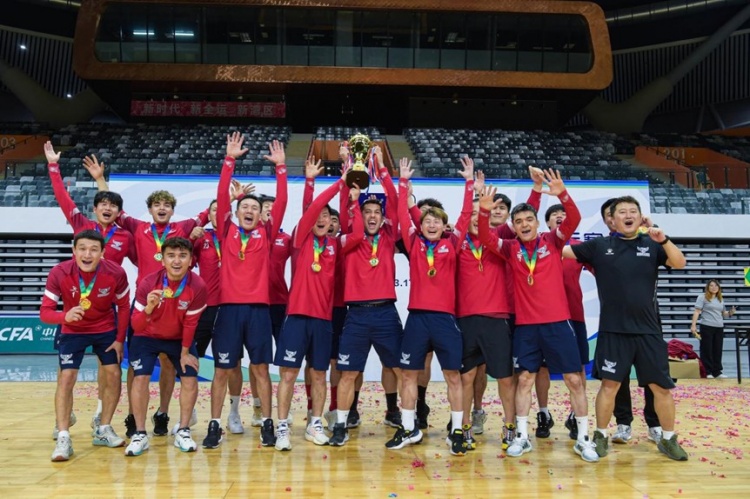  寧夏平羅恒利2-1杭州臨平吳越錢唐，首奪全國五人制錦標賽冠軍